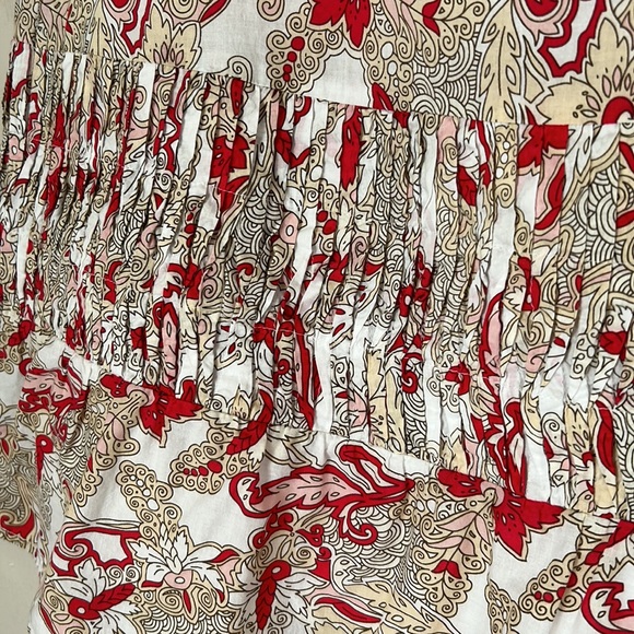 APOSTROPHE | FLORAL SKIRT | SIZE 4 | 100% COTTON - Picture 2 of 8